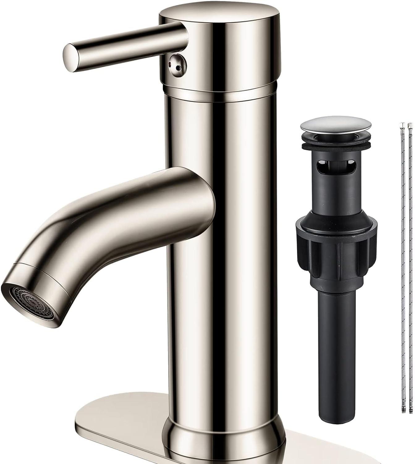 Vessel Sink Faucet Single-handle Bathroom Faucet with Drain Assembly