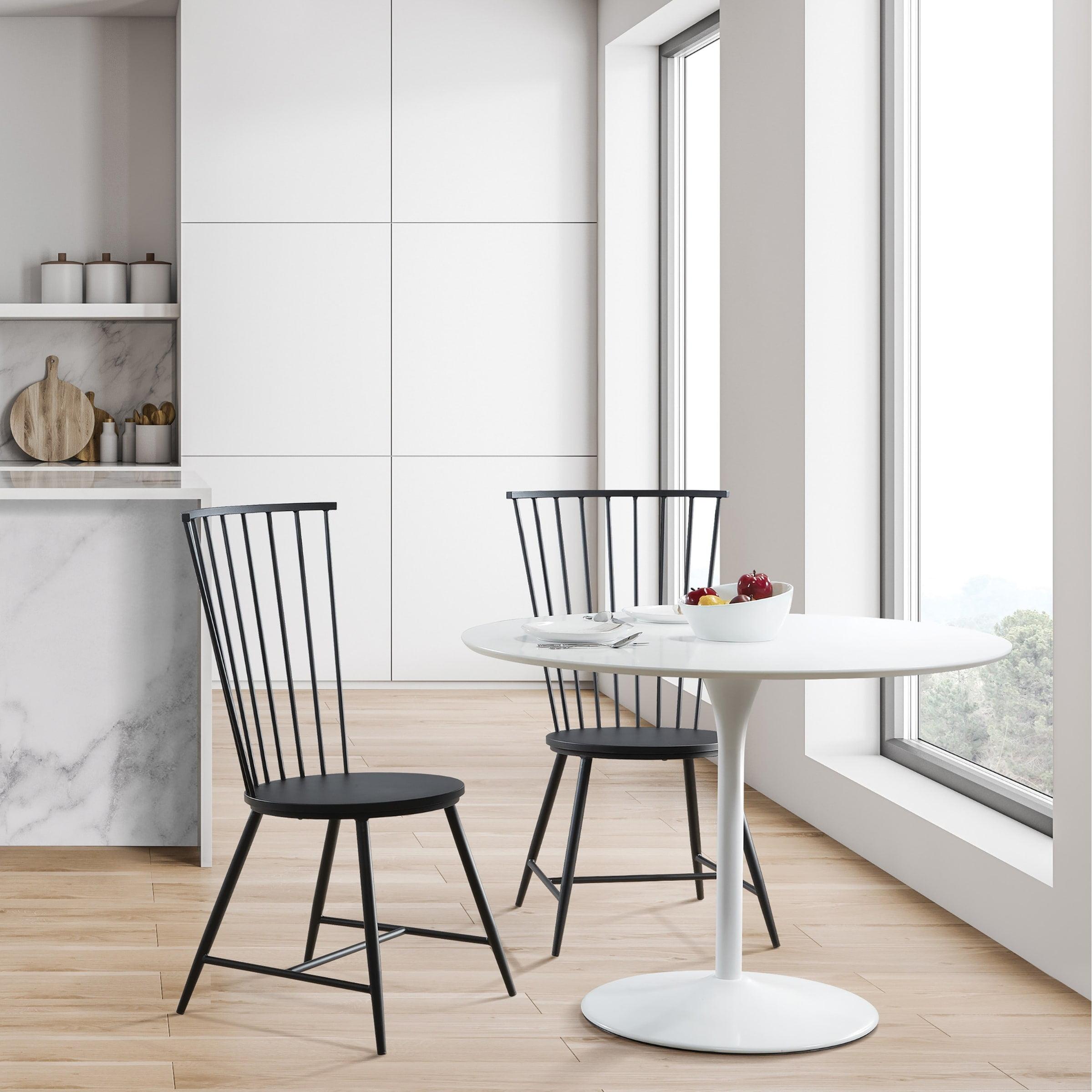 Bryce Counter Stool 26" with Black Metal Frame