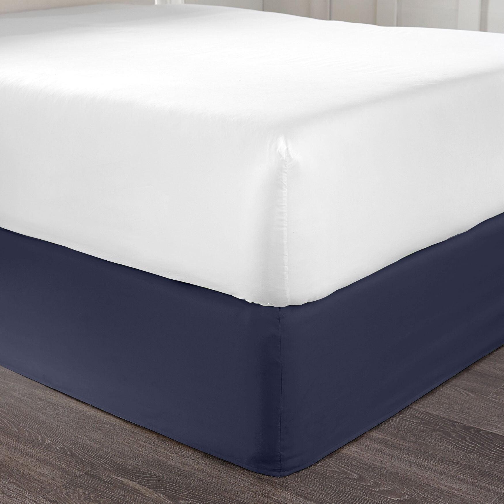 SouthShore Fine Linens Vilano Springs 15" drop Pleated Microfiber Bed Skirt