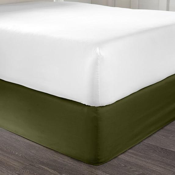 SouthShore Fine Linens Vilano Springs 15" drop Pleated Microfiber Bed Skirt