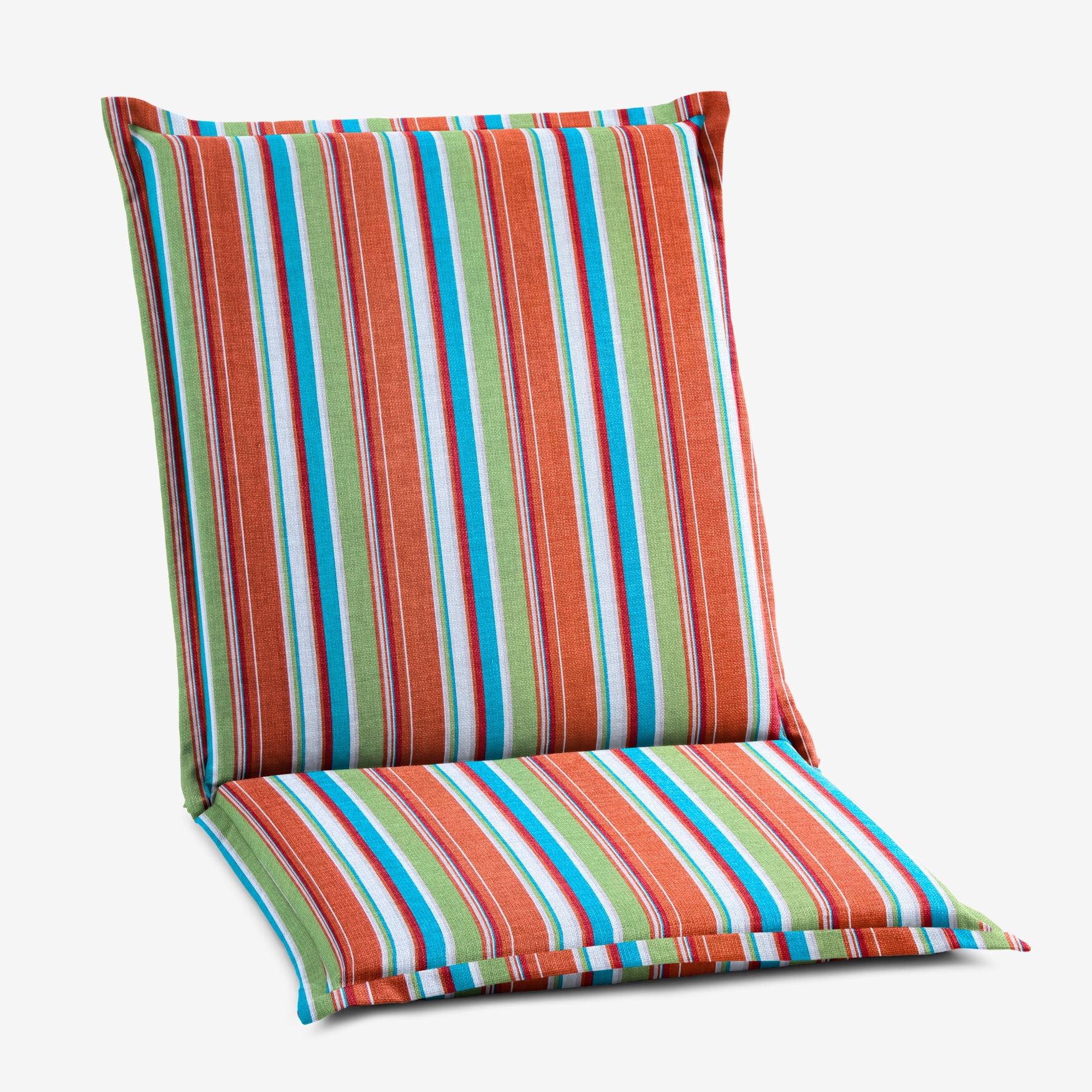BrylaneHome Hinged Back & Seat Cushion