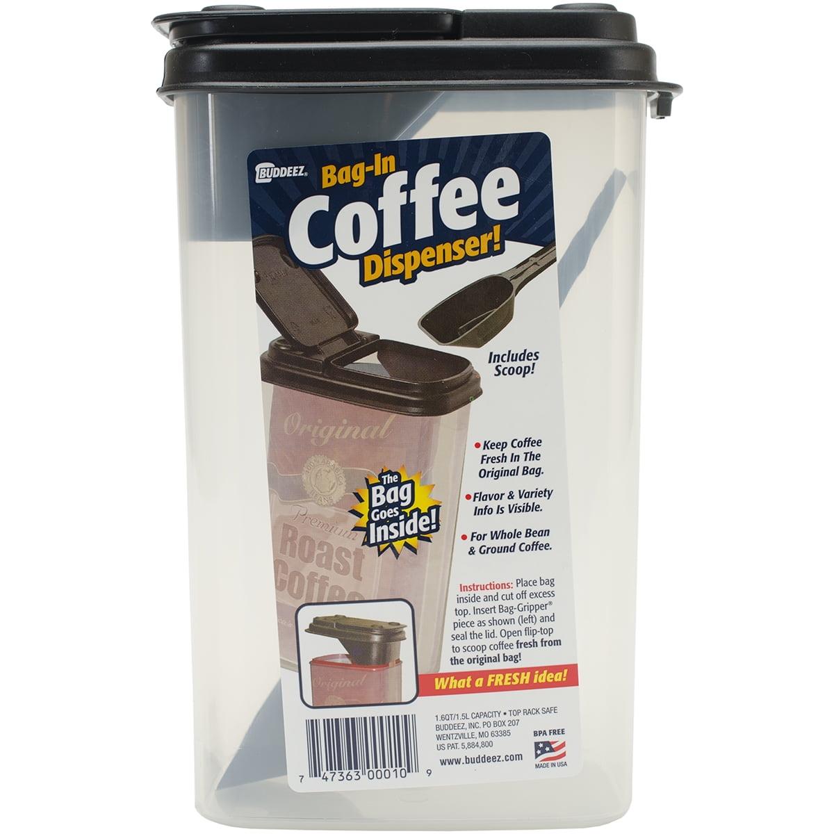 Buddeez Buddeez 1.6QT Coffee Dispenser with Scoop