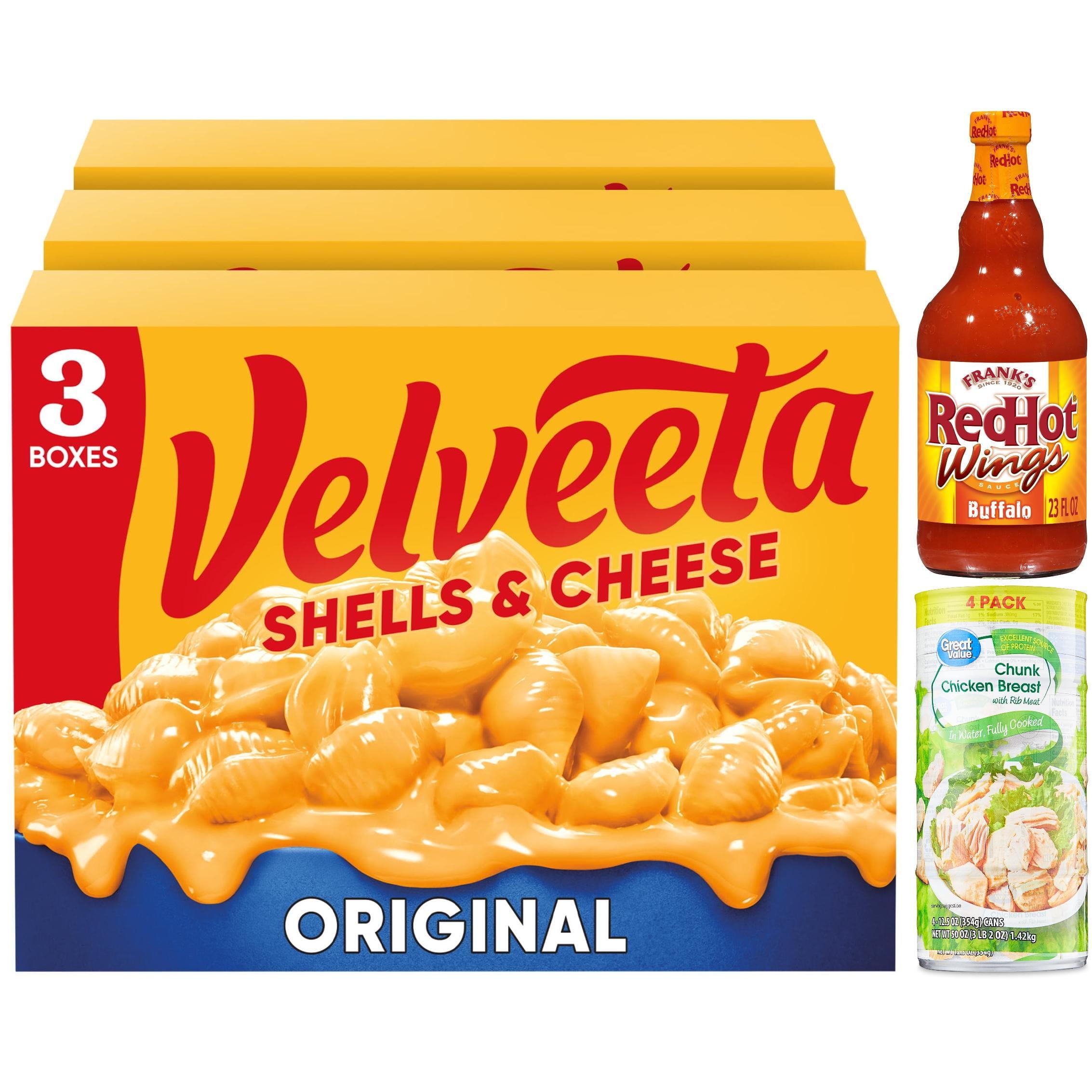 Velveeta Shells & Cheese Original Mac and Cheese Dinner - 36oz/3ct