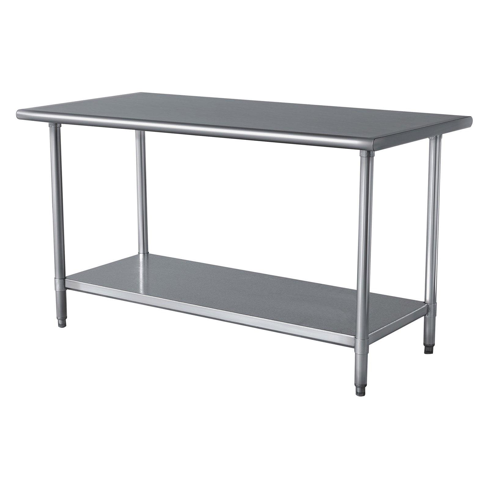 Modern 24x48 Stainless Steel Kitchen Work Table