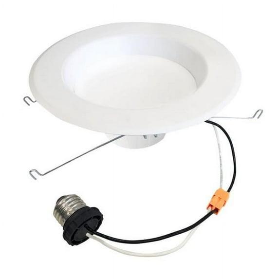 14 Watt Adjustable 5/6" Integrated LED Recessed Downlight with E26 Quick Connect Adapter