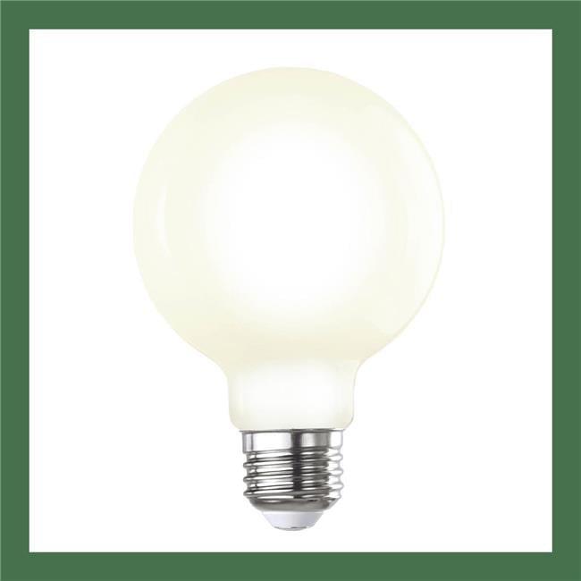 7 Watt (60 Watt Equivalent), G25 LED, Milky Dimmable Light Bulb, (2700K) E26/Medium (Standard) Base