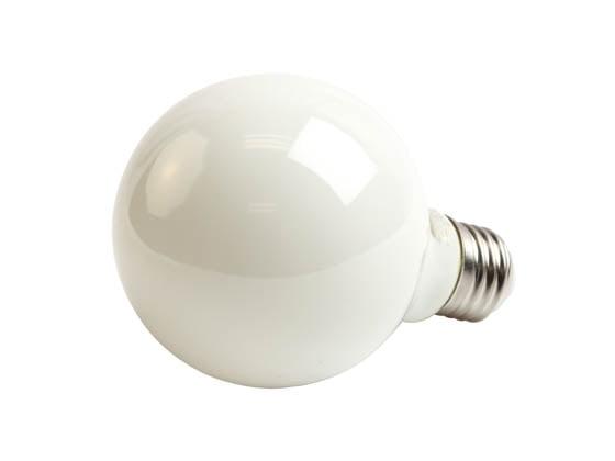 8.5 Watt White Dimmable LED Globe Light Bulbs Pack of 2