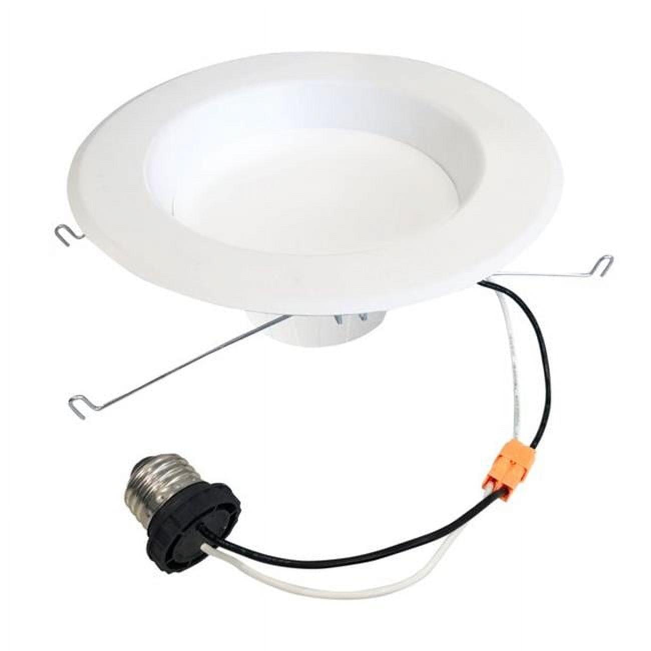 White 5/6" LED Recessed Downlight with Quick Connect Adapter