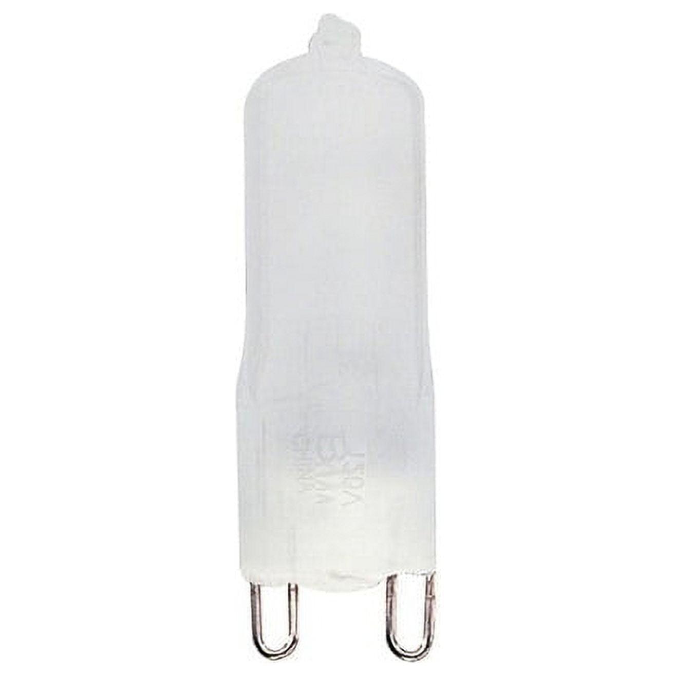 Clear 100W Dimmable T4 Halogen Bi-Pin Bulbs, Pack of 5