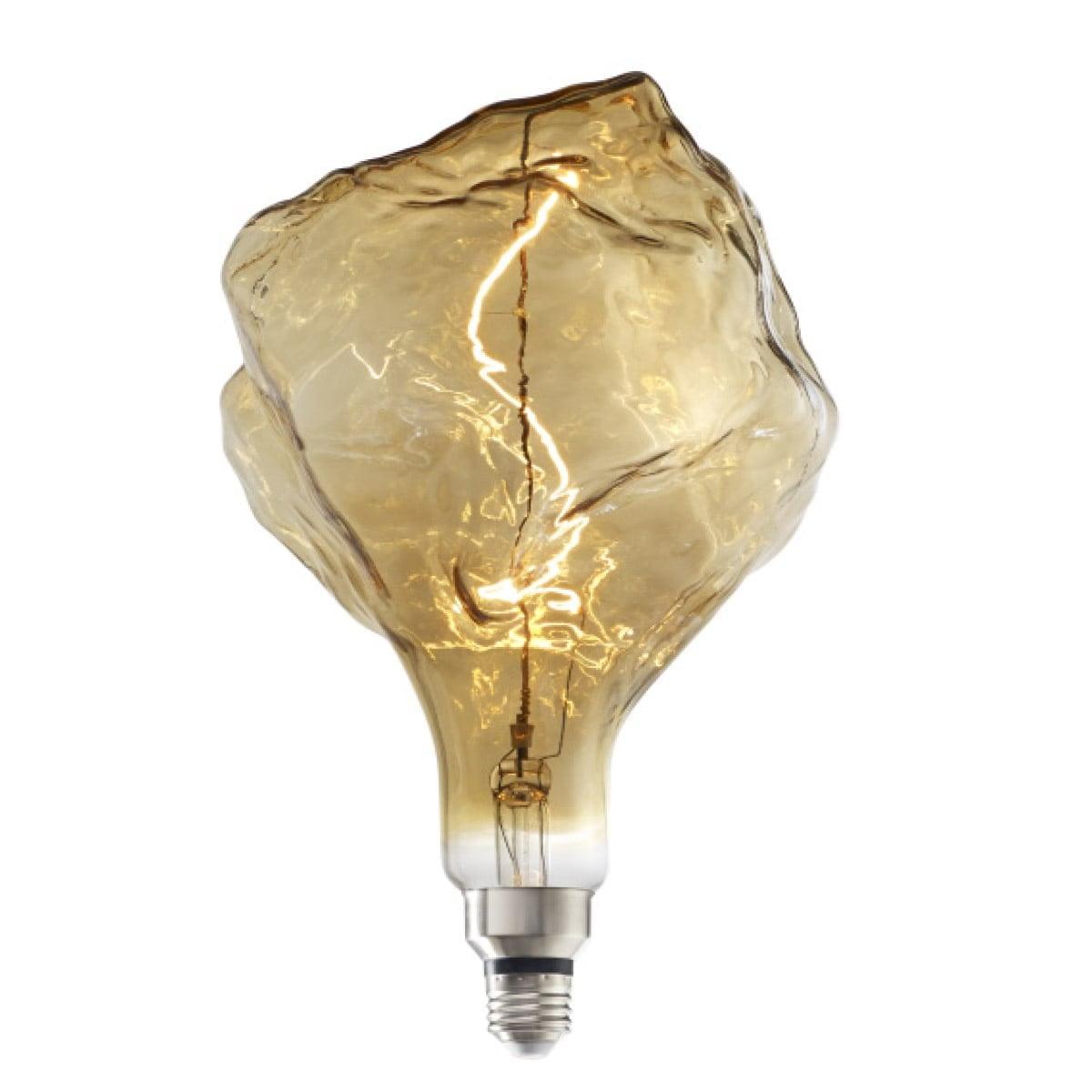 Oversized Iceberg Antique LED Edison Bulb, 60 Watt Equivalent, E26 Dimmable