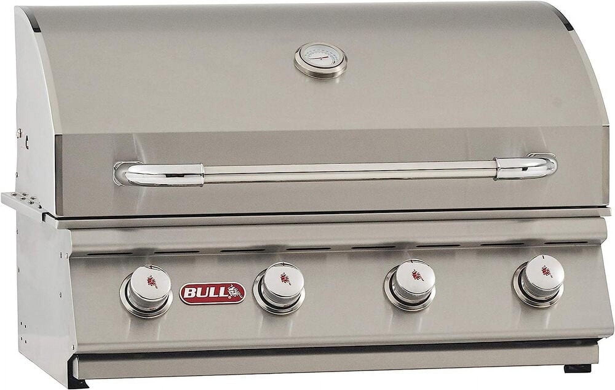 Bull Outdoor Products Bull Outlaw 4-Burner Built-In Convertible Gas Grill