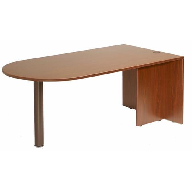 Sweet Cherry Rectangular Wood Office Desk