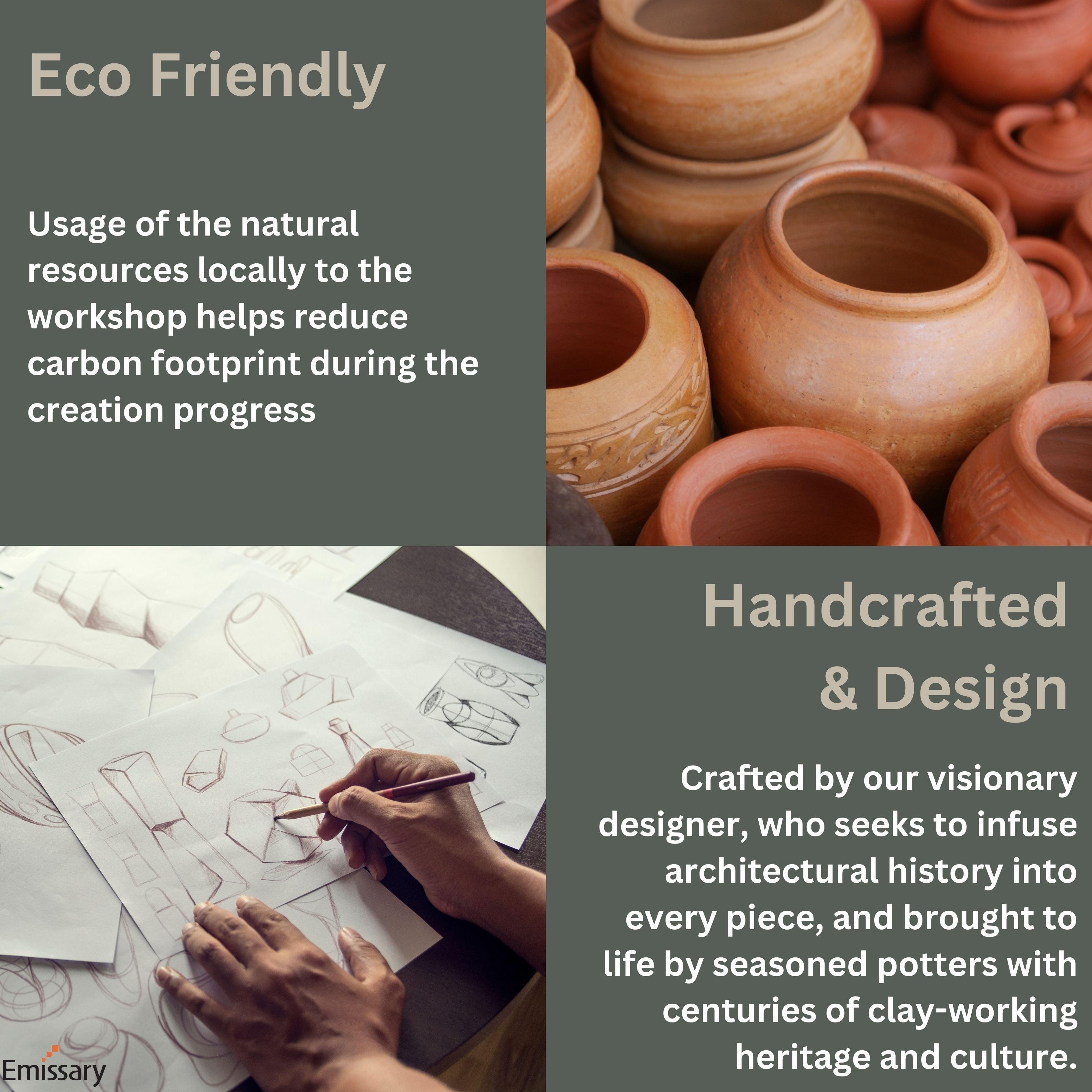 Aruba Ceramic Pot Planter