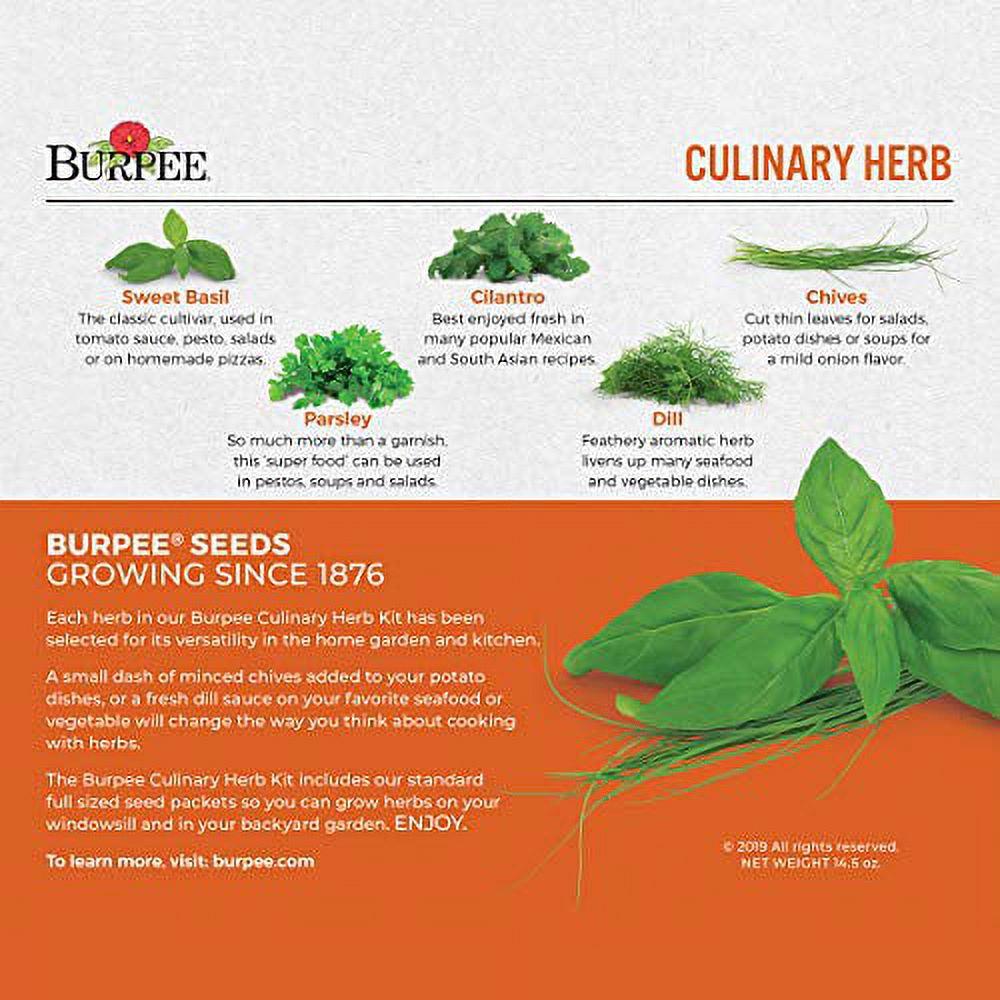 Burpee Culinary Herb Seed Starter Kit