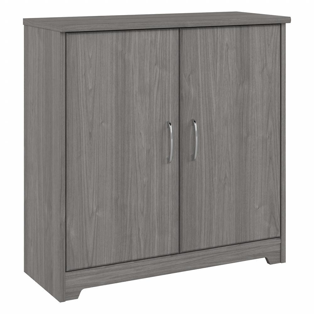 Bush Furniture Cabot Small Storage Cabinet with Doors in Modern Gray