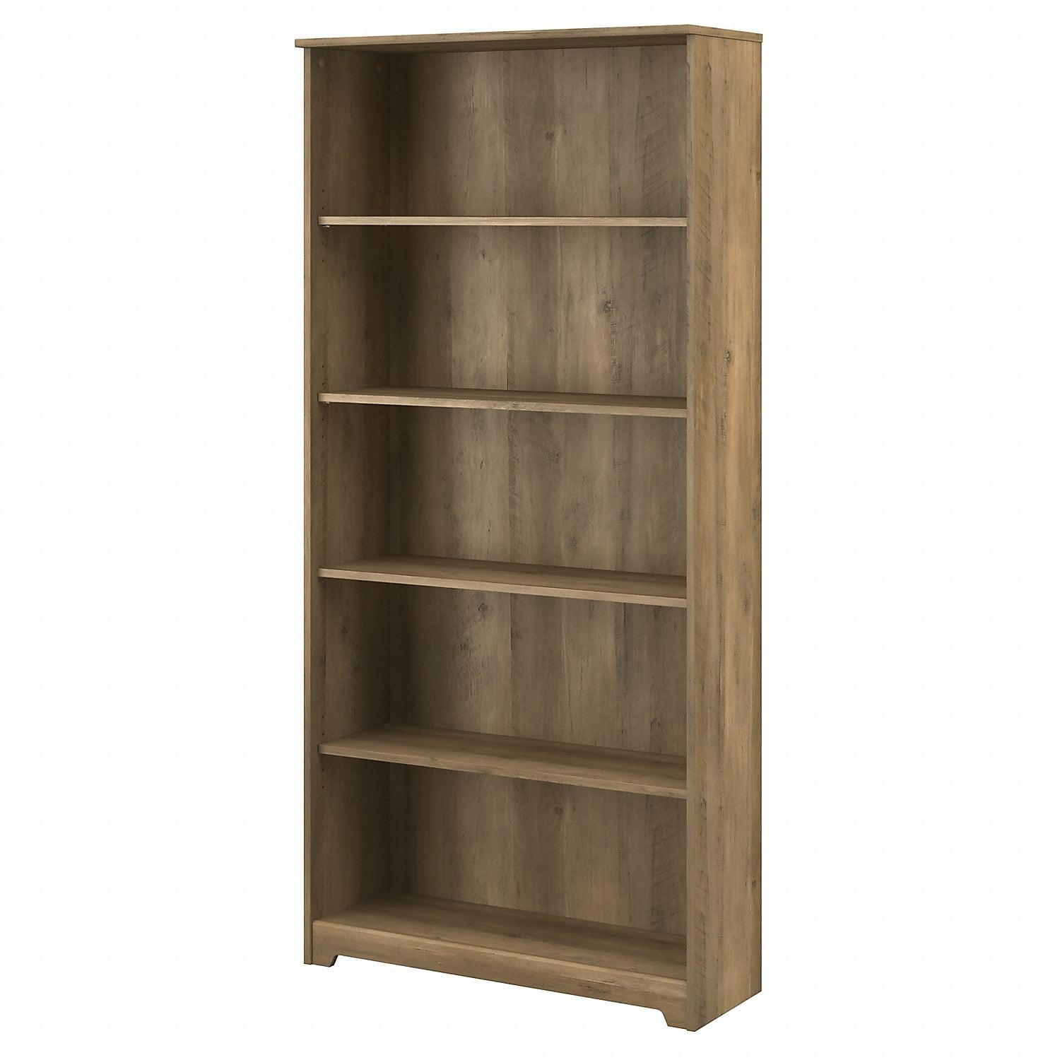 Huckins 5 Shelf 66" Standard Bookcase