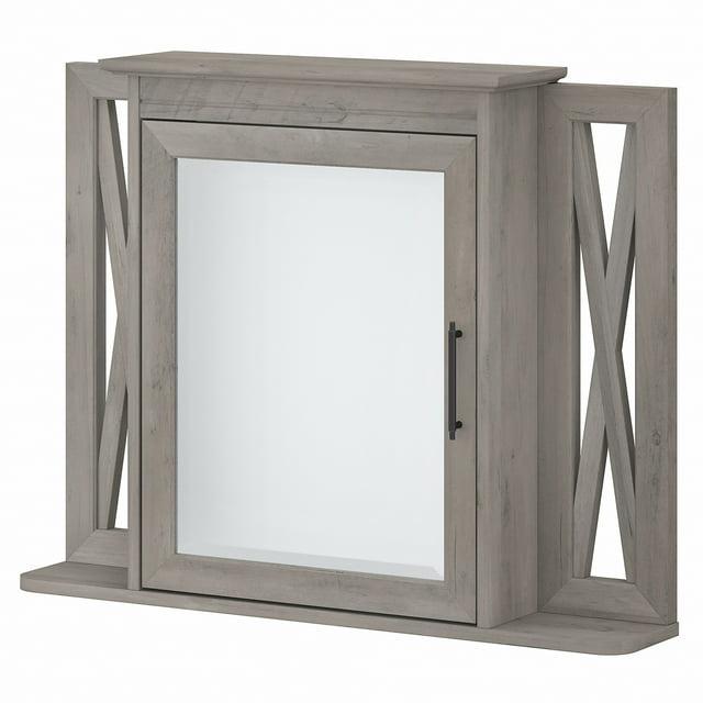 32''W Surface Framed Medicine Cabinet with Mirror