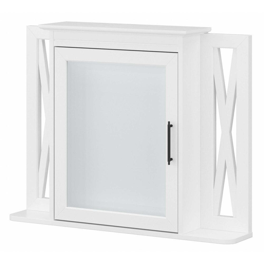 32''W Surface Framed Medicine Cabinet with Mirror