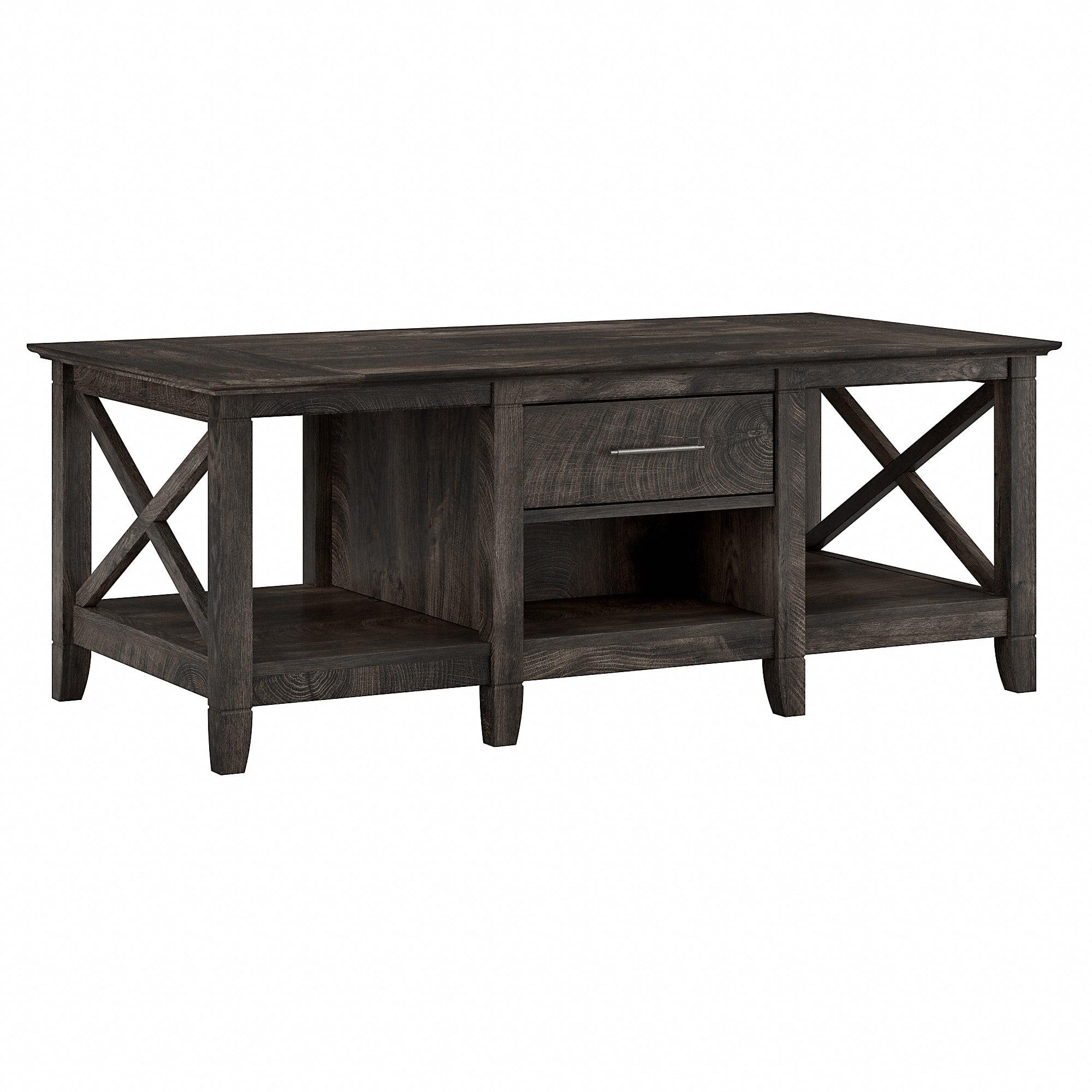 Cabot Solid Wood Top Coffee Table