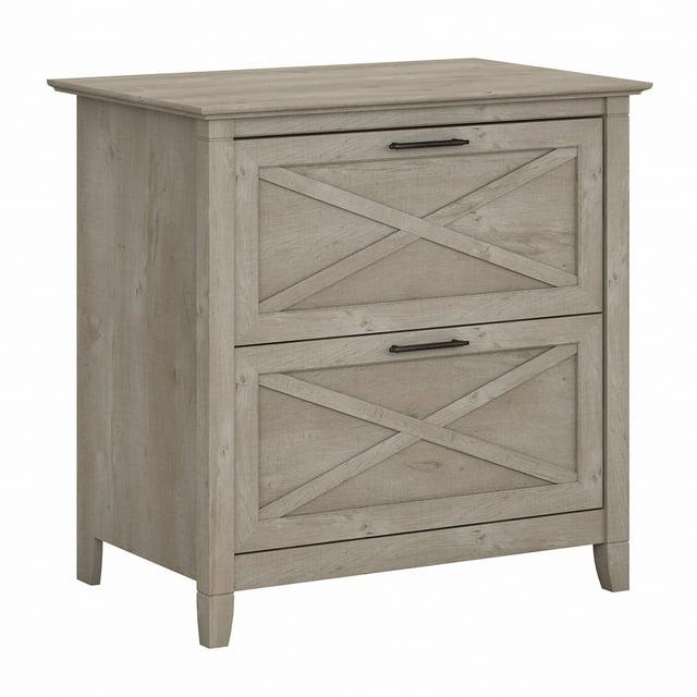 Rosalind Wheeler 2 Drawer Lateral File Cabinet In Washed Gray | Document Storage For Home Office | Accent Chest With Drawers | Wayfair