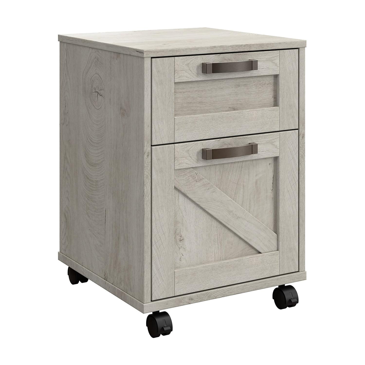 Cowden 16"W 2 -Drawer Mobile Vertical Filing Cabinet