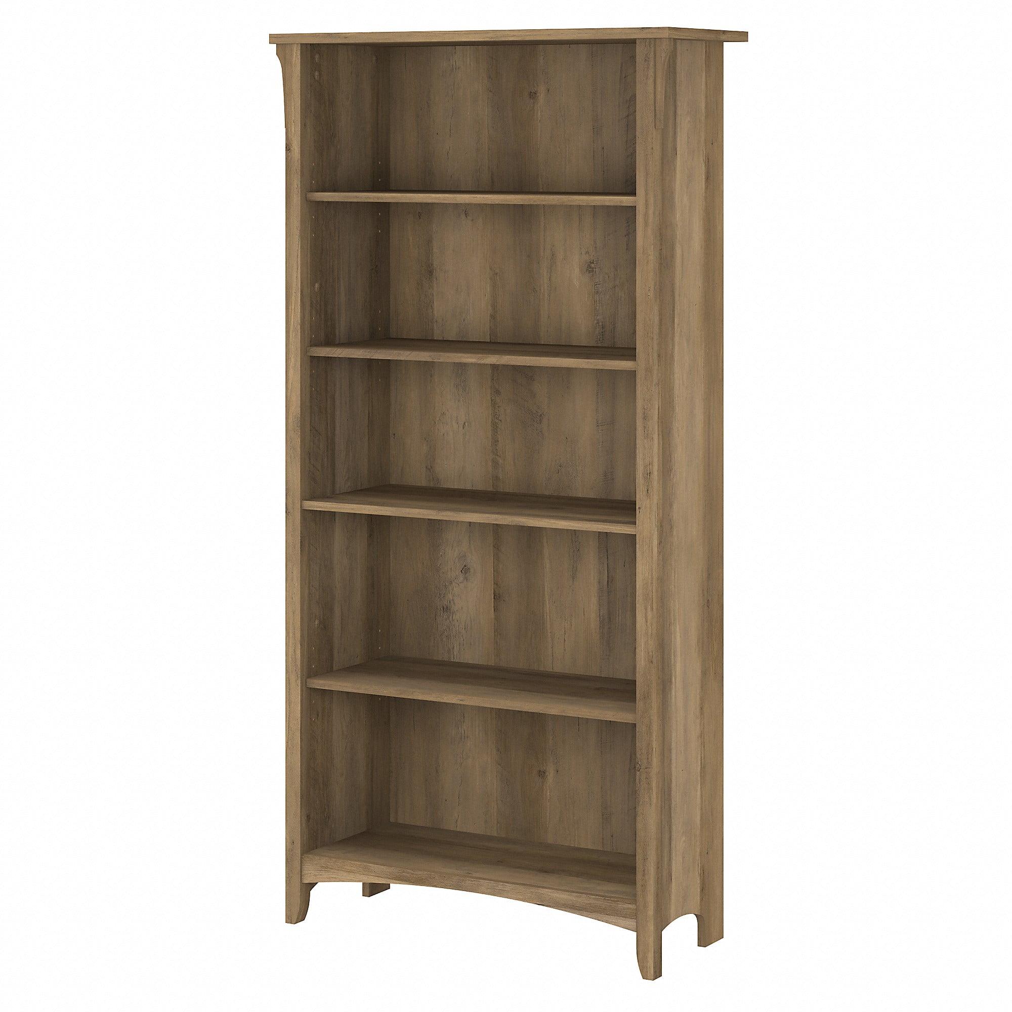 Pernell 5 Shelf 63" Standard Bookcase