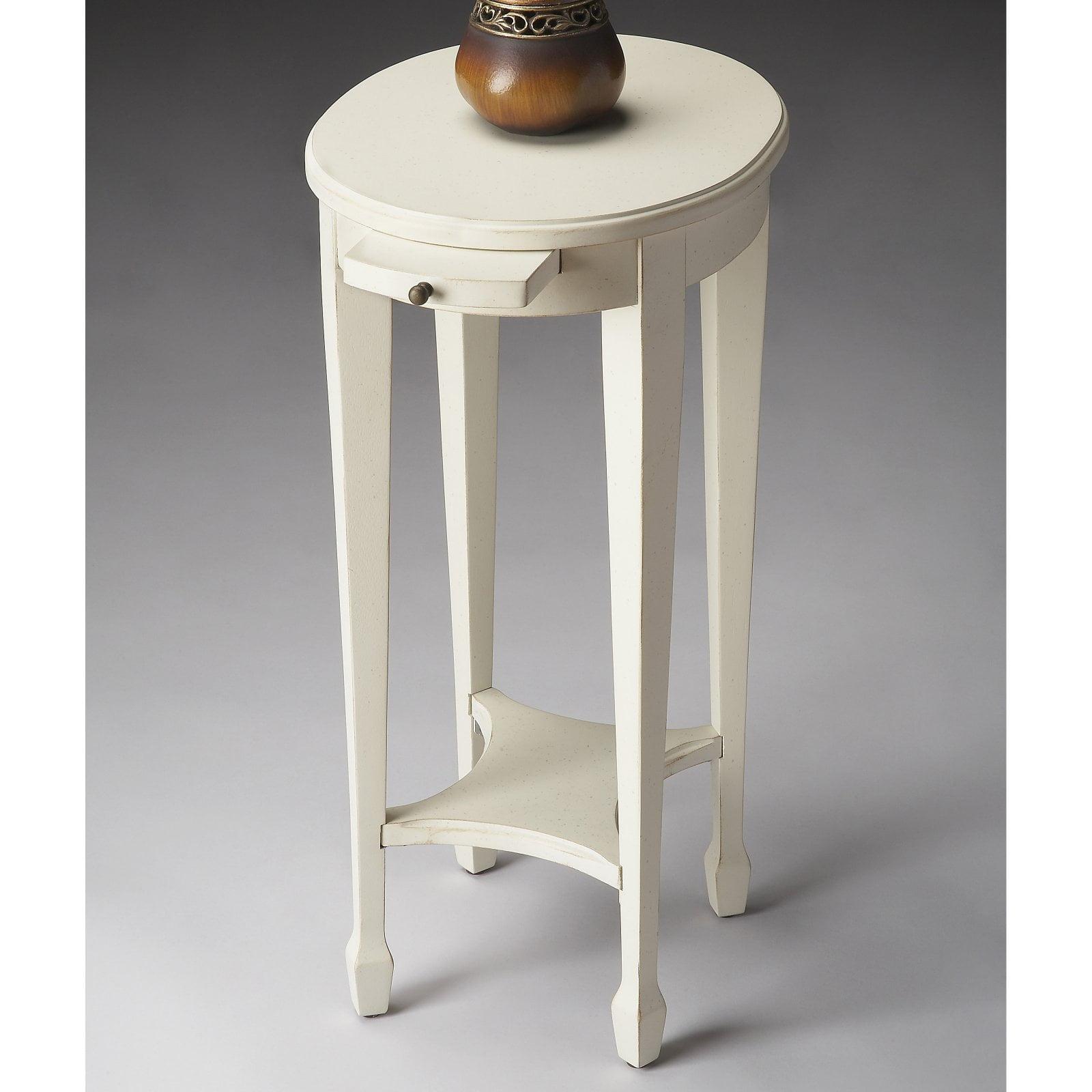Butler Specialty Accent Table In Cottage White Finish