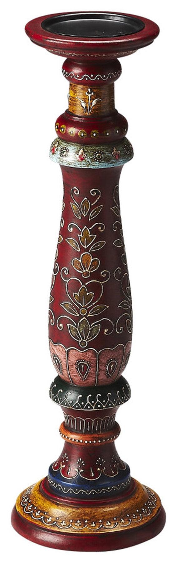 Butler Specialty Company Meadow Hand Painted Candle Holder