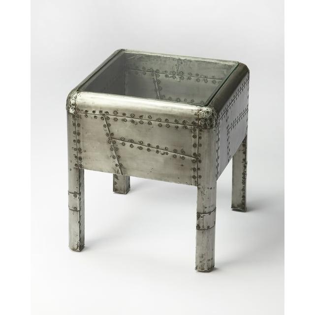 Butler Specialty Company Midway Aviator Metal End Table - Gray