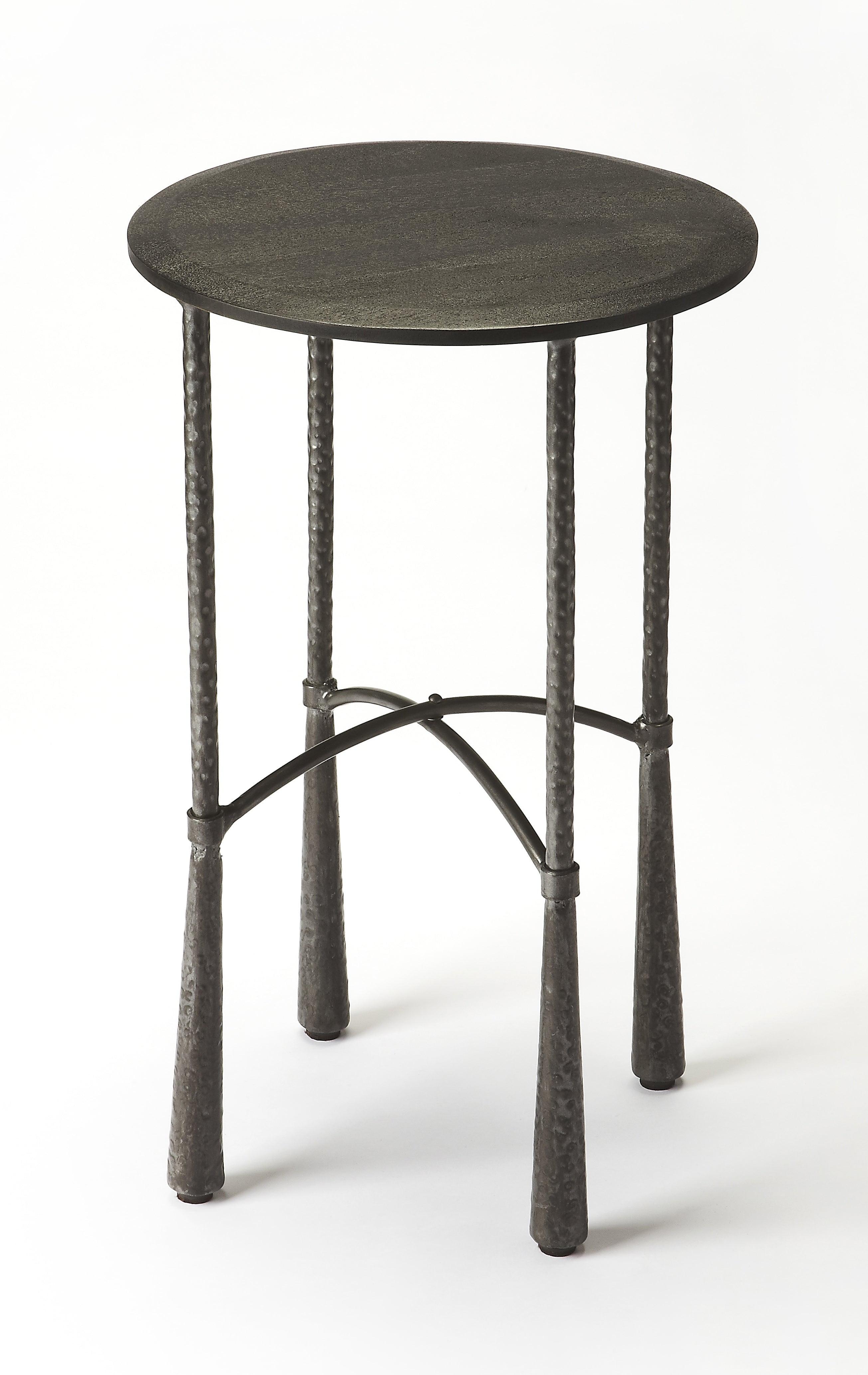 Butler Specialty Industrial Chic Round Accent Table
