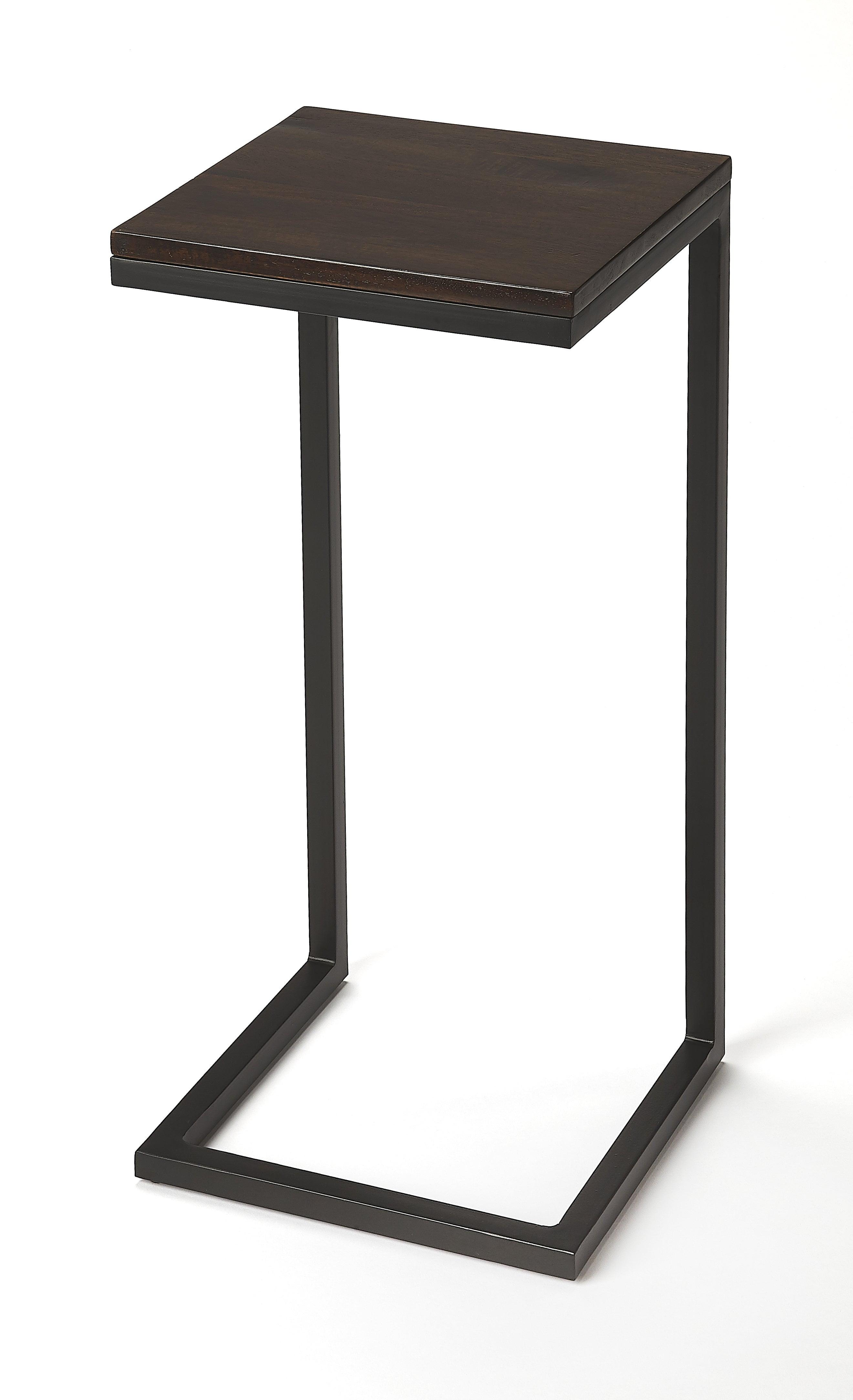 Butler Specialty Kilmer Wood Metal Finsih Accent Table In Brown