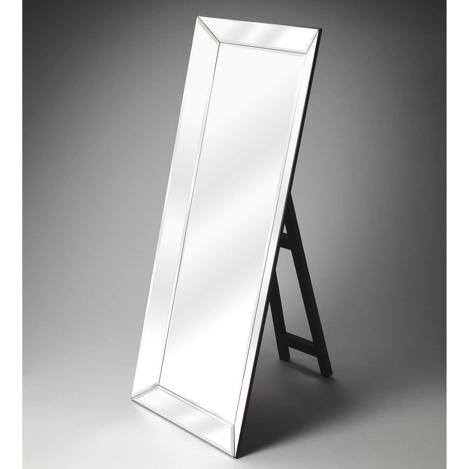 Emerson Sleek Wood Frame 63" Freestanding Mirror