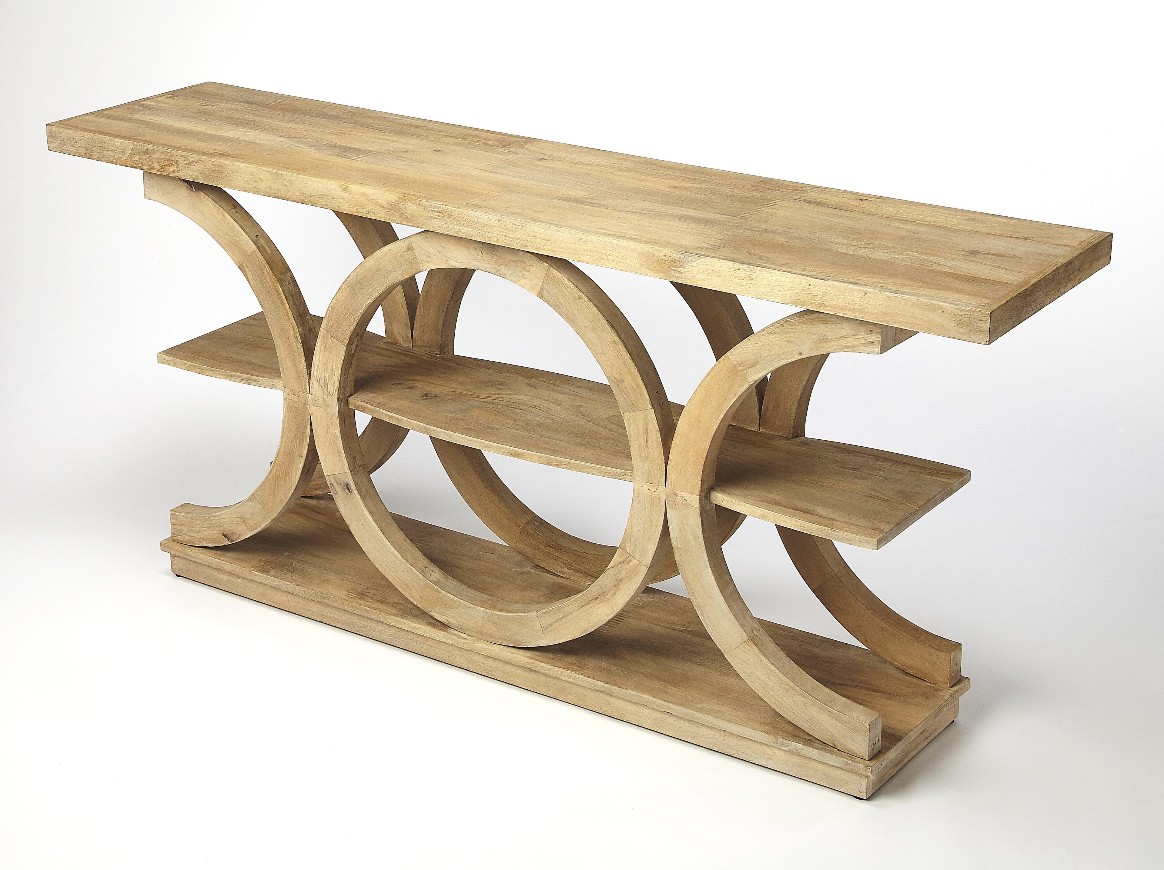 Butler Specialty Stowe Rustic Modern Console Table In Brown
