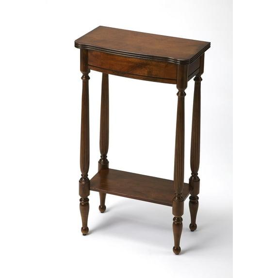 Starlight Canyon Home Medium Brown Narrow Console Table for Living Room and Entryway Spaces