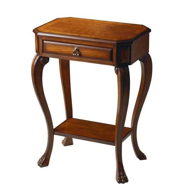 Butler Specialty Traditional Console Table In Olive Ash Burl