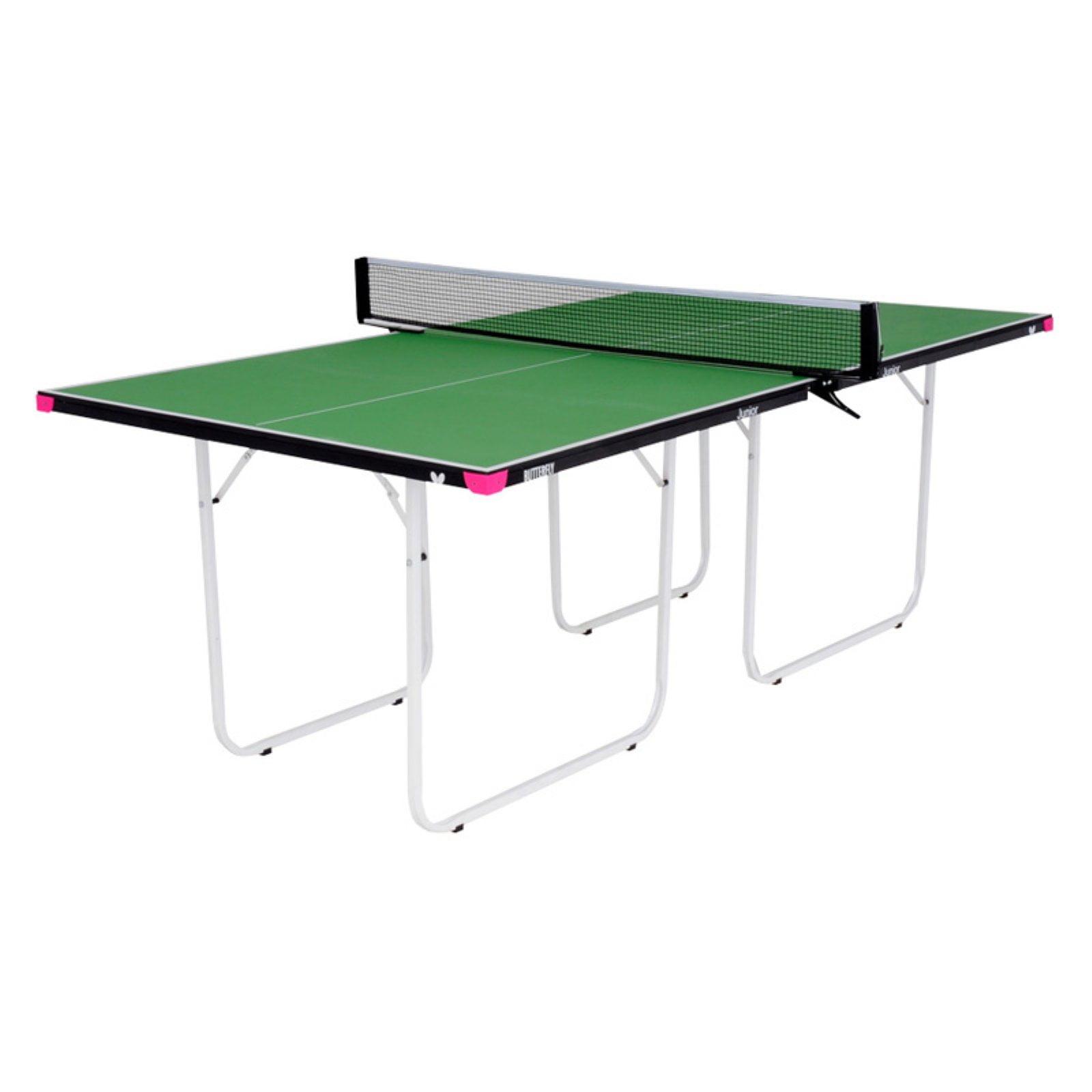 Butterfly Junior Green Folding Ping Pong Table with Net