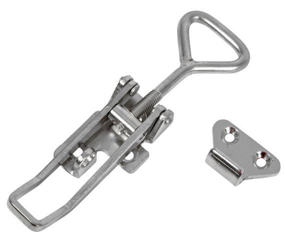 Buyers Products Draw Latch,Silver,1 in H 3049352