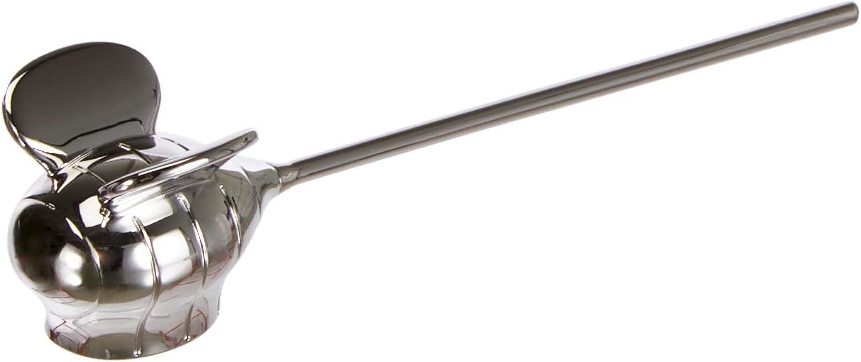 Polished Chrome Bumblebee Candle Snuffer, 6.9" Length