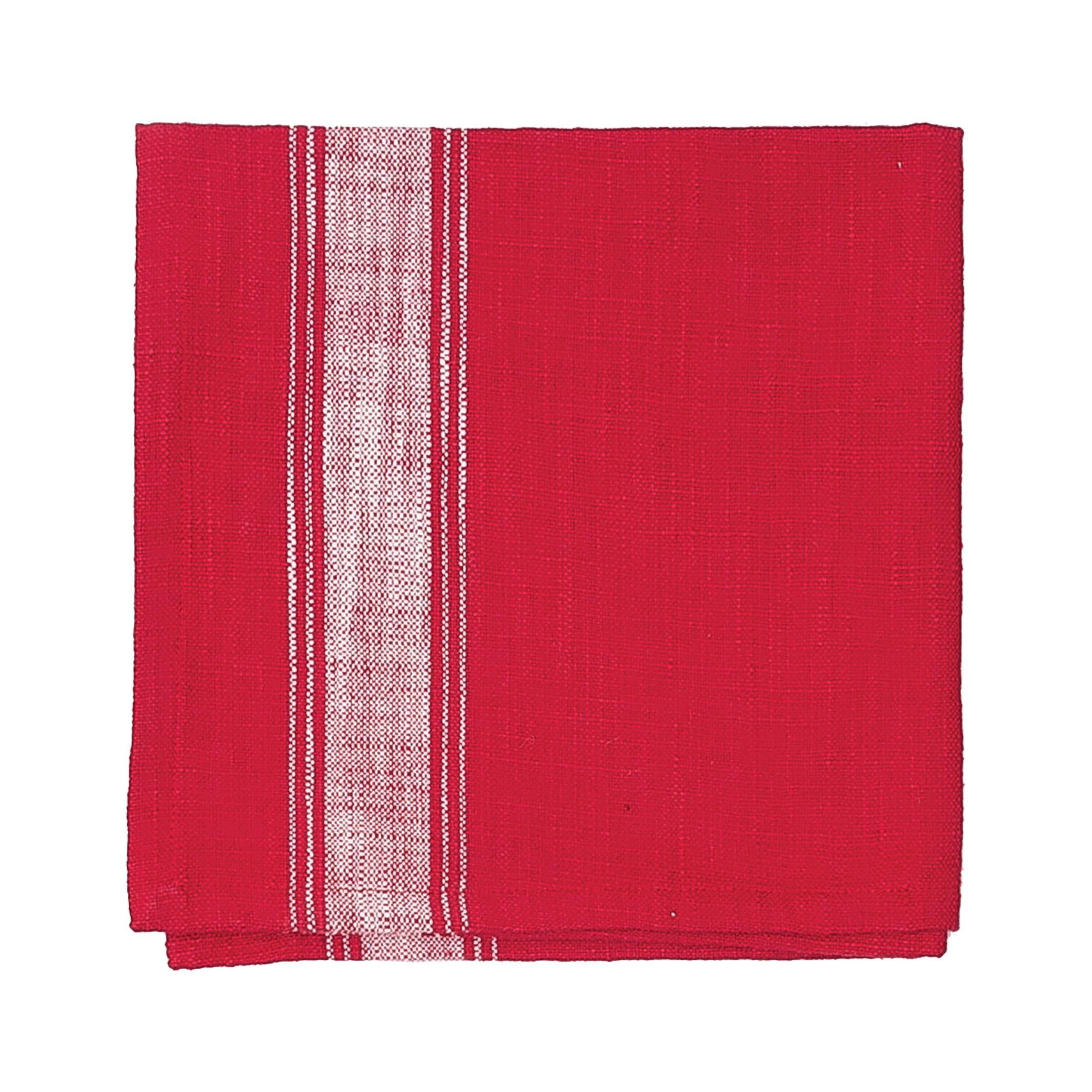 Delicia Cotton Striped Square Napkin (Set of 6)