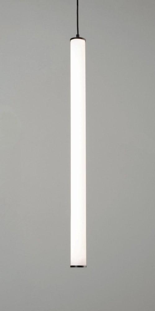 AFX Caden 36-inch LED Pendant with White Acrylic Black N/A N/A