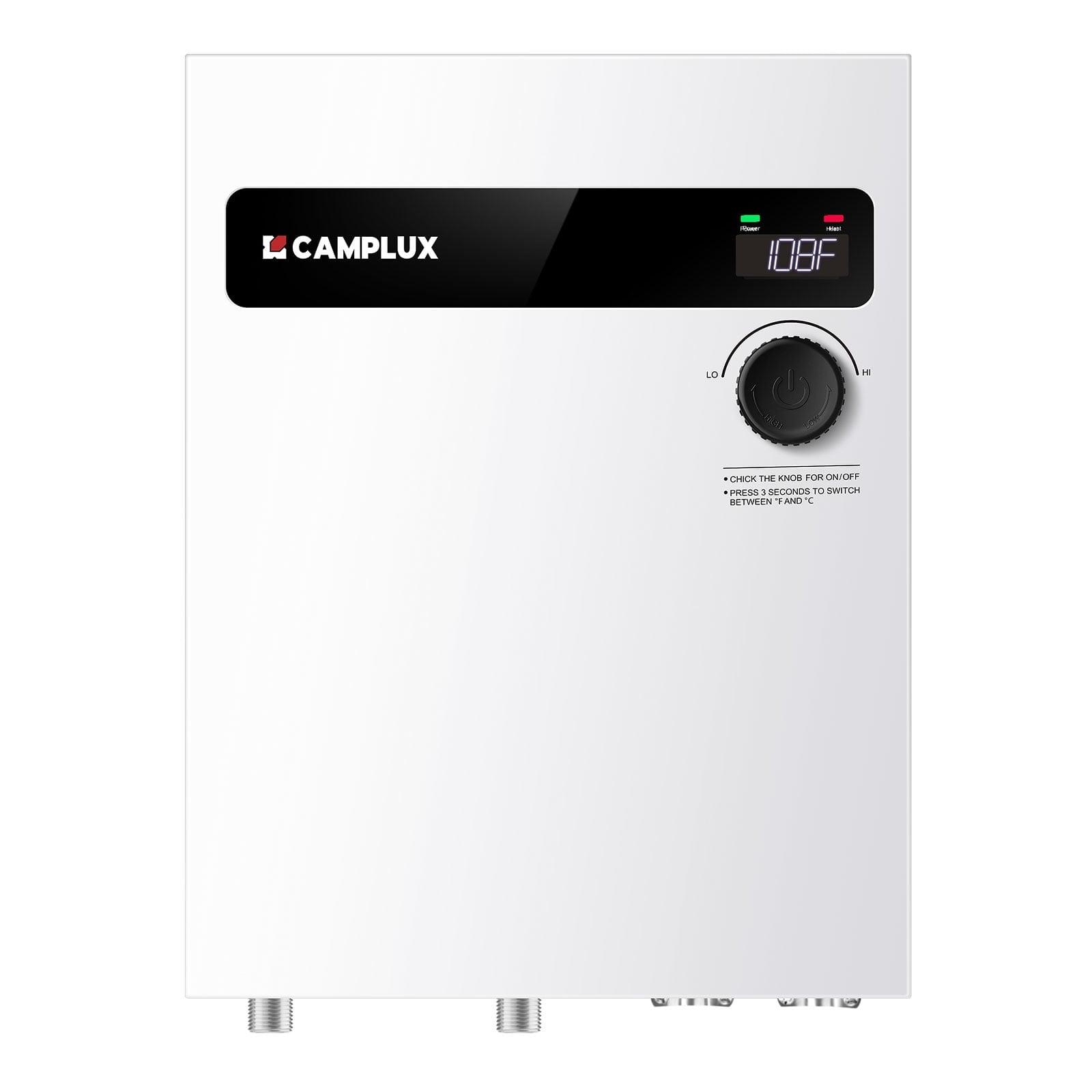 CAMPLUX 24 kW 4.7 GPM 240-Volt Electric Tankless Water Heater