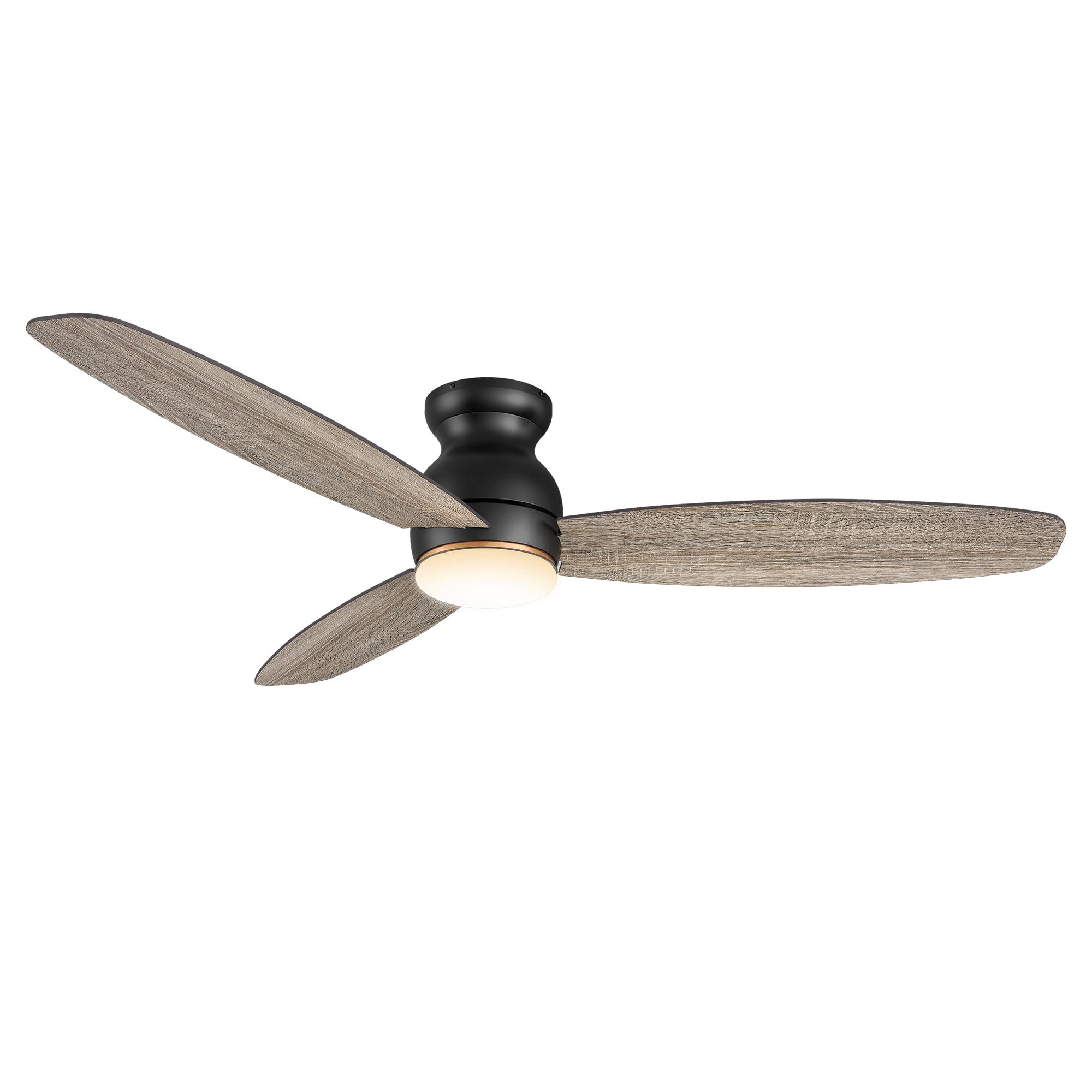 CARRO Arran 60" 3 Blades Large Indoor Ceiling Fan with Remote and Light Kit
