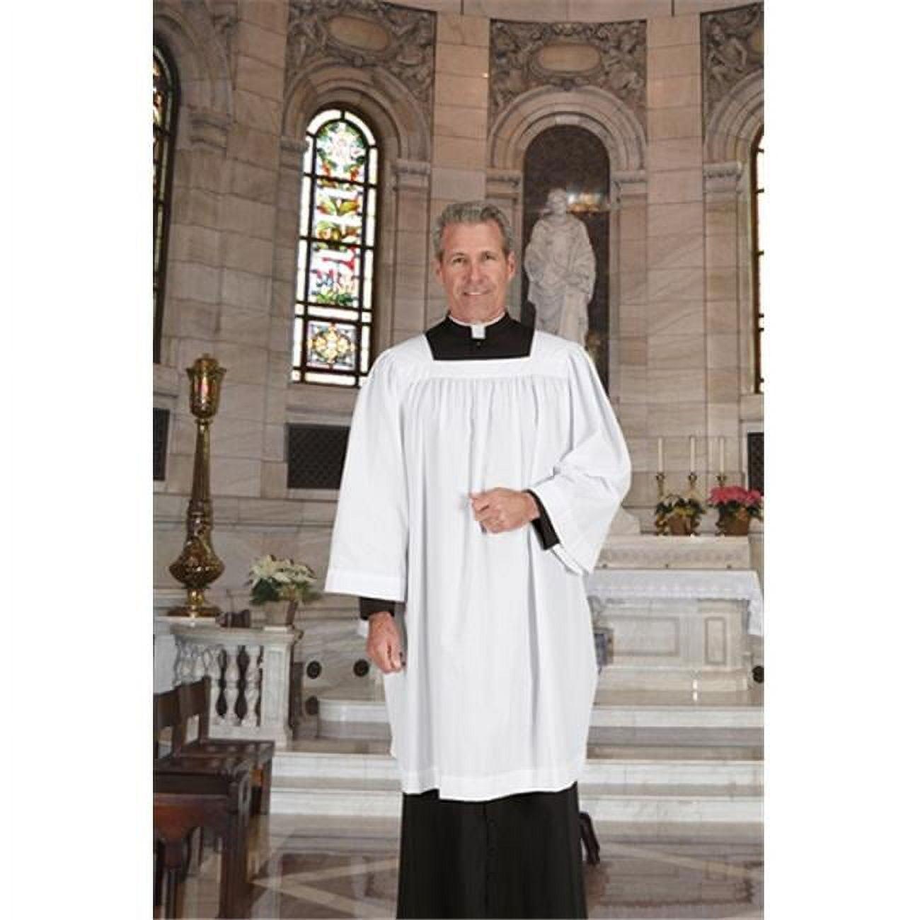 RJ Toomey 886 Clergy Square Neck Surplice-X-Large