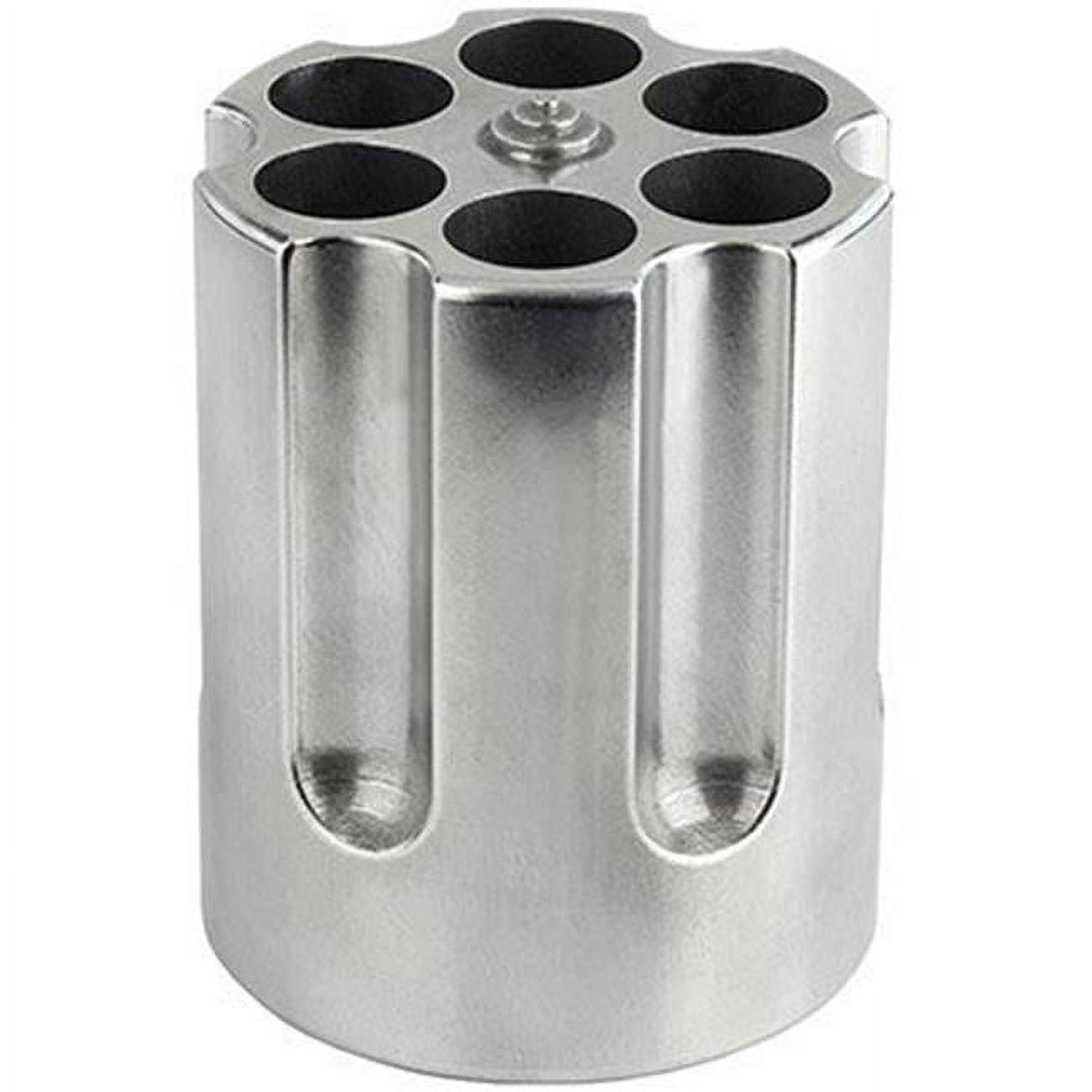 CBG CBG-1007 Portalápices con Cilindro de Revólver Aluminio Fundido&44; Plata