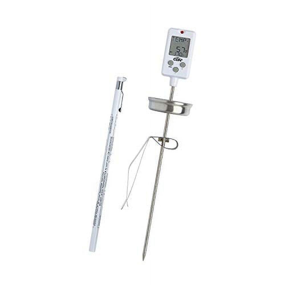 CDN DTC450 Candy and Deep Fry Digital Thermometer, Pre-Programmed & Programmable