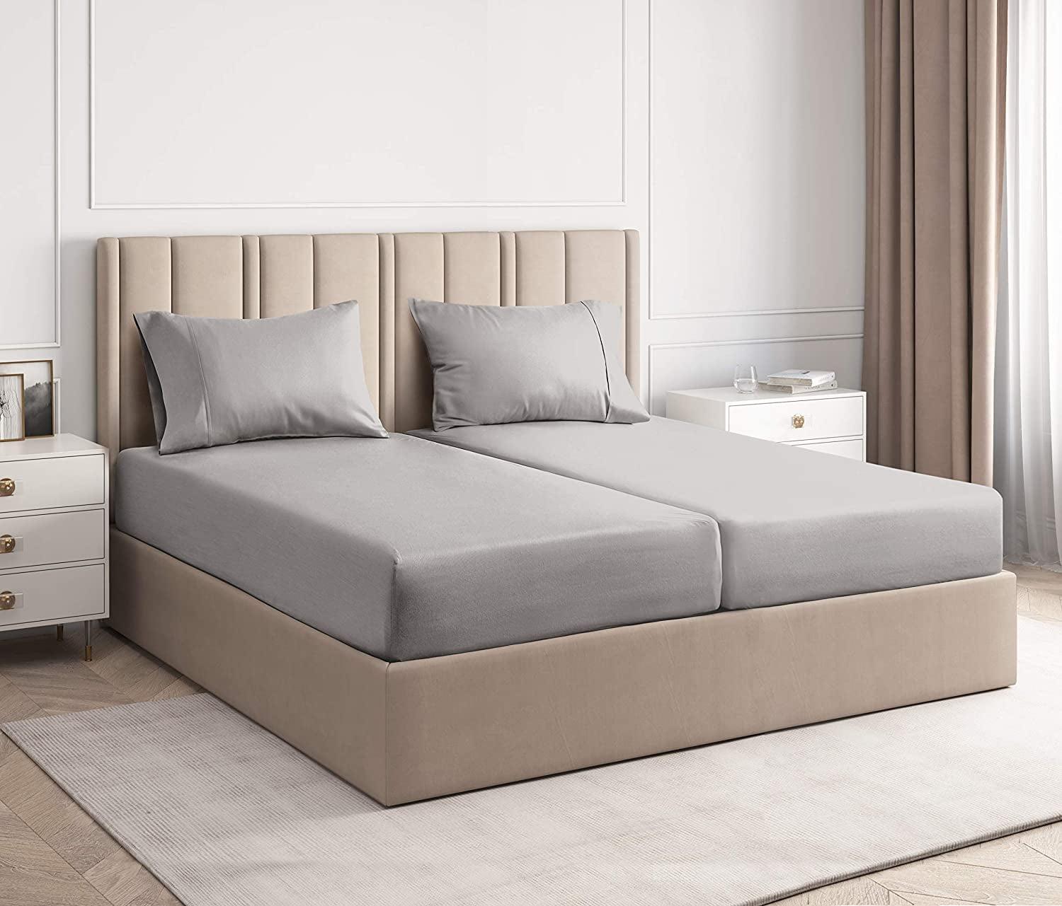 CGK Linens 4 Piece 100% Cotton 400 Thread Count Hotel Quality Bed Sheet Set
