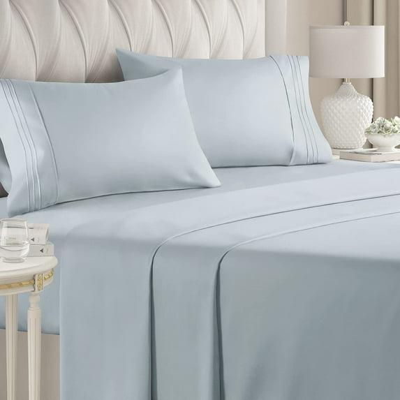 CGK Linens 4 Piece Sheet Set Premium Cooling, Soft & Wrinkle Free Sheet Set