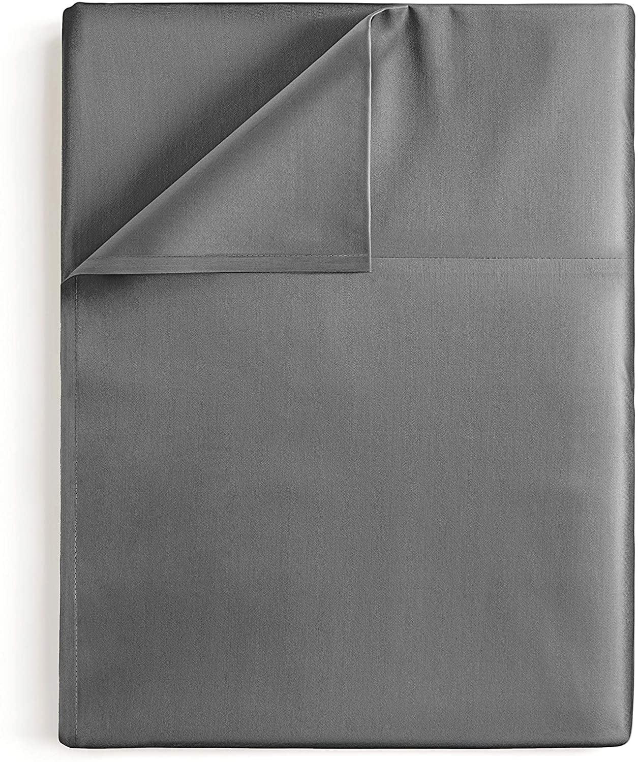 CGK Linens Single 100% Cotton Flat Sheet/ Top Sheet 400 Thread Count