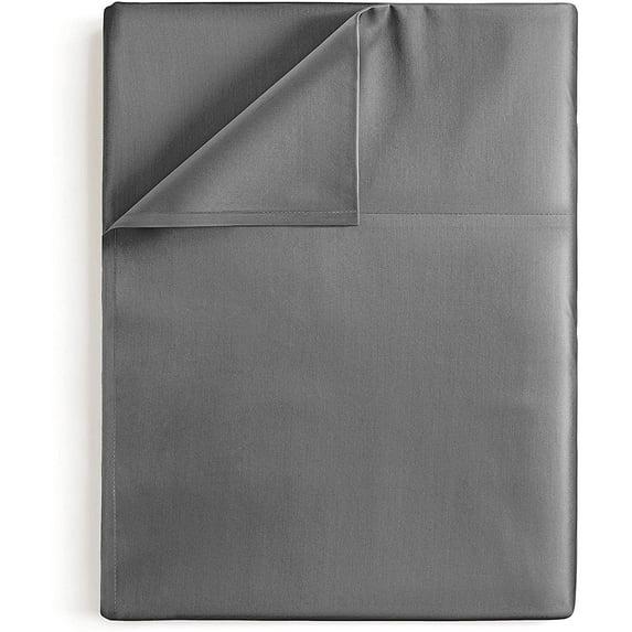CGK Linens Single 100% Cotton Flat Sheet/ Top Sheet 400 Thread Count