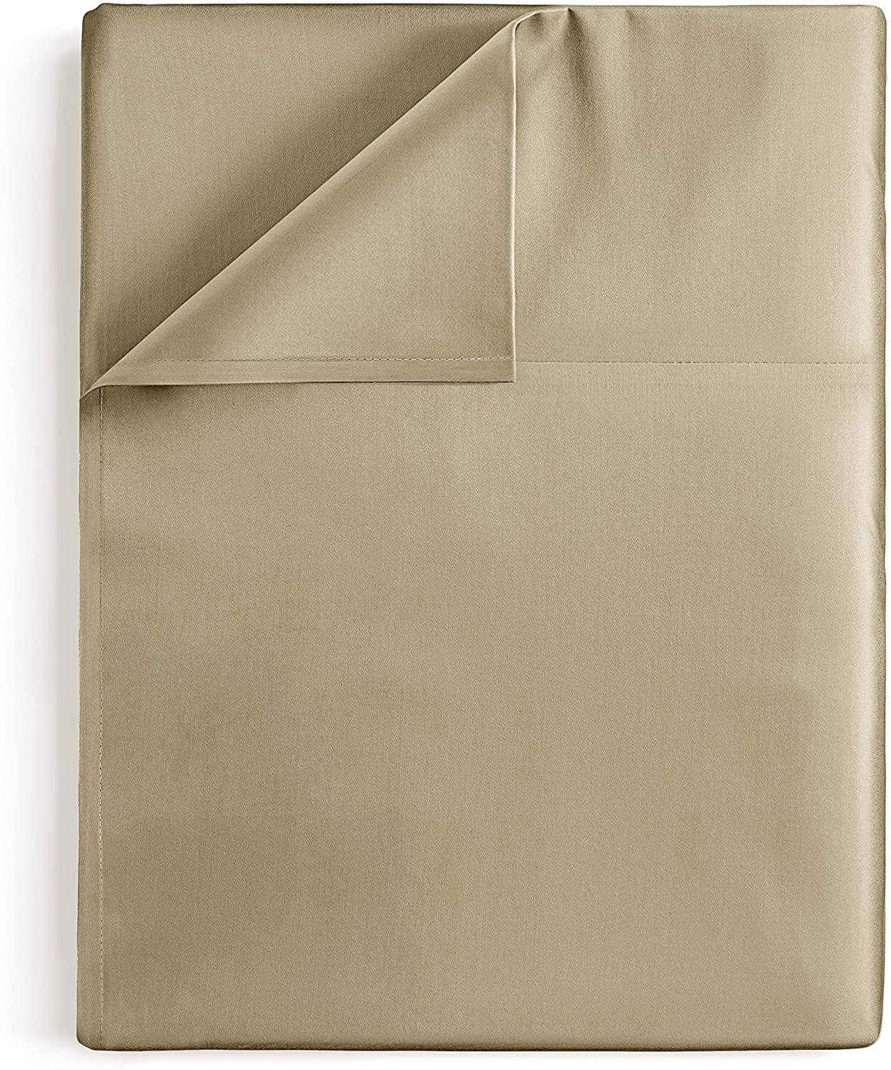 CGK Linens Single 100% Cotton Flat Sheet/ Top Sheet 400 Thread Count